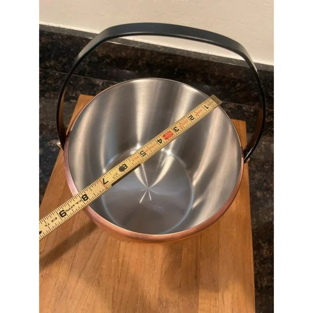 Vintage Culinox Swiss Copper Ice / Champagne / bucket